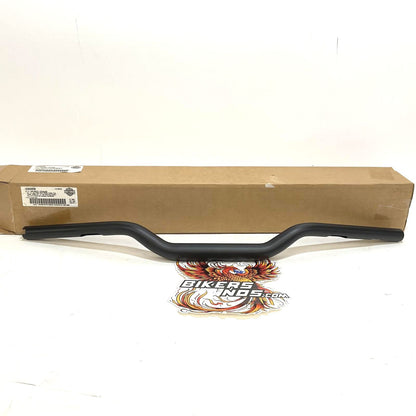 NEW Genuine Harley Softail Road King Moto Bar 1.25"  Black Handlebar 55800858