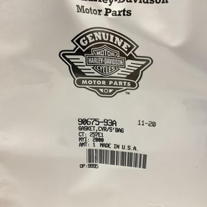 New Genuine Harley 1993-2013 Touring Saddlebag Lid Gasket 90675-93