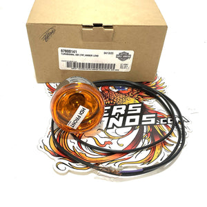 NOS Genuine Harley Softail 2018 Up HDI Chrome Front Turn Signal 67800141