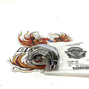 NOS Genuine Harley 1999-2002 Dyna Lower Left Chrome Switch Housing 71538-96