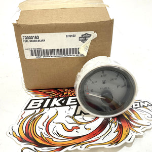NEW Genuine Harley 2014-2023 Touring Silver Face Fuel Gauge 70900163