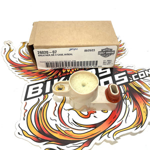 NOS Genuine Harley 2007-2022 Sportster BREATHER REAR Crankcase W/ SEAL 26020-07
