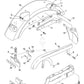 NOS Genuine Harley 1994-2021 Sportster Rear Fender Spacer 7882
