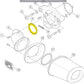 NOS Genuine Harley Heavy Breather Air Box Seal 29000251