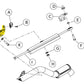Genuine Harley 2015-2025 Road Glide Steering Damper Mounting Bracket 45700054