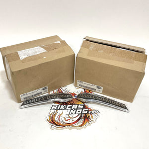 NEW Genuine Harley 2009up Touring Gas Tank Badges Medallions 14100073 14100074