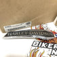 NEW Genuine Harley 2009up Touring Gas Tank Badges Medallions 14100073 14100074