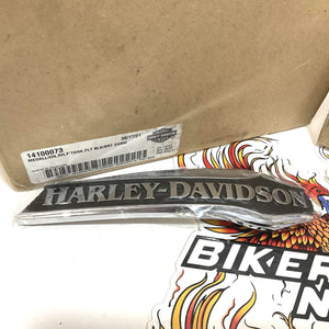 NEW Genuine Harley 2009up Touring Gas Tank Badges Medallions 14100073 14100074