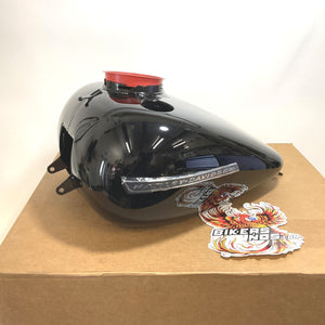 NEW OEM Harley 2008up Road King Fuel Gas Tank Vivid Black 61000382DH