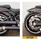 Kodlin 2018up Harley M8 Softail 1-1/2" Rear Suspension Lowering Kit 880-4031