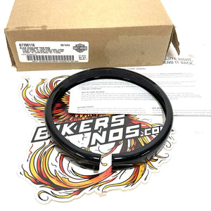 NOS Genuine Harley 5 3/4" Black Headlamp Trim Ring 67700116