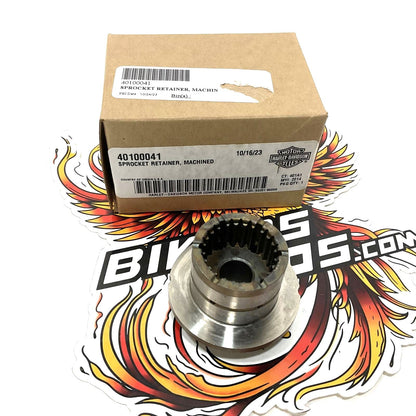 NOS Genuine Harley 2014 Up Touring Softail Dyna Retainer Sprocket 40100041