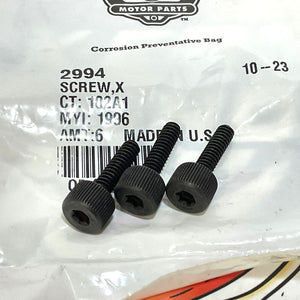 NOS Genuine Harley Touring 3pc Air Deflector Thumb Screws 2994