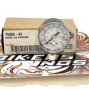 NOS Genuine Harley 1995-2012 Police Seat Air ride PSI Pressure Gauge 75059-94
