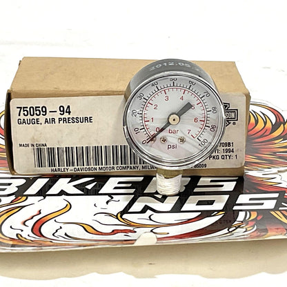 NOS Genuine Harley 1995-2012 Police Seat Air ride PSI Pressure Gauge 75059-94