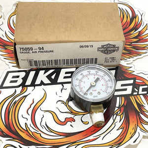 NOS Genuine Harley 1995-2012 Police Seat Air ride PSI Pressure Gauge 75059-94