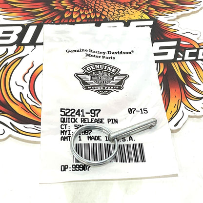 NOS Genuine Harley 1997-2012 Police Solo seat Quick Release Pin 52241-97
