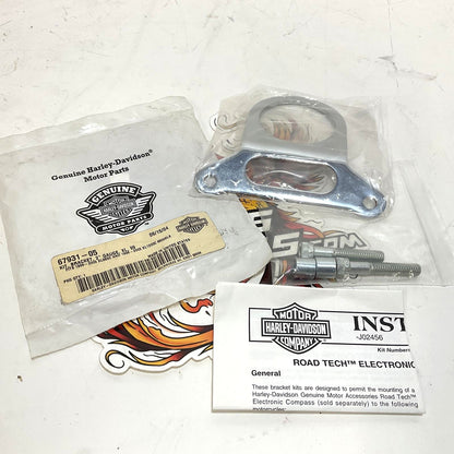 NOS Genuine Harley 2-Inch Gauge Bracket Kit 2003 and earlier XL 67931-05