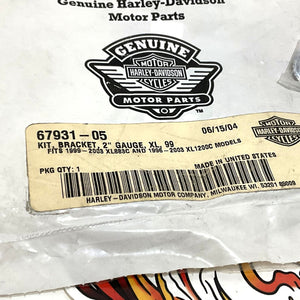 NOS Genuine Harley 2-Inch Gauge Bracket Kit 2003 and earlier XL 67931-05