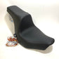 Drag Predator III 2018-2025 Harley Softail 2-Up Seat Smooth Black 0802-1490
