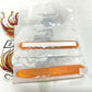 NOS Genuine Harley 2007 Up Touring Softail 2pc Amber Reflectors 60254-07