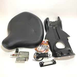 NICE! Genuine Harley 2009-2012 Touring Police solo air Seat 52242-83