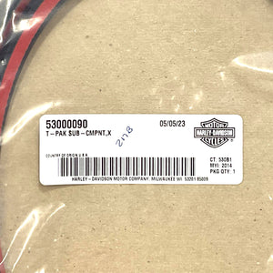 NEW Genuine Harley 2014 up Tour Pak Rubber Gasket 53000090