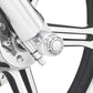 NEW Genuine Harley Motor Co. 2008up Front Axle Nut Covers Chrome 44148-07