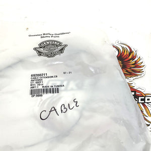 NEW Genuine Harley 2014 up Touring CB Antenna Cable Extension 69200211