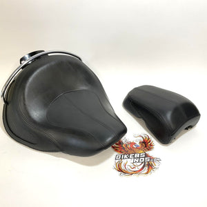 Nice Genuine Harley 2005-2017 Softail Deluxe Solo Seat 52502-05 52237-07