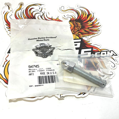 NOS Genuine Harley 2008-2011 Softail Springer Front Fender Acorn Stud 8182A