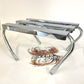 Harley Panhead Rigid Frame 3 Channel Luggage Rack 1952-1957 53403-52