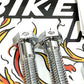 NOS Genuine Harley Chrome Footpeg Hardware 94139-01