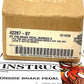 NOS Genuine Harley Touring Softail Ironside Brake Pedal Pad 42287-07