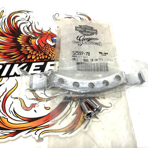NOS Genuine Harley 1979-1983 Sportster Backrest Pad Bracket 52597-78