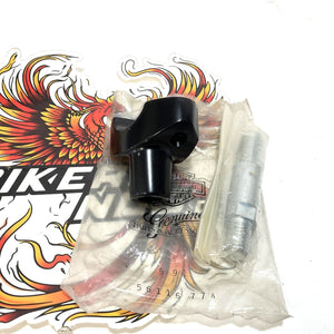 NOS Genuine Harley 1971-1984 Dyna Lower Left Handlebar Clamp And Stud 56116-77A