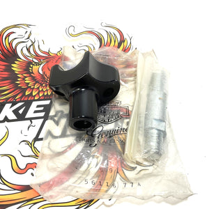 NOS Genuine Harley 1971-1984 Dyna Lower Left Handlebar Clamp And Stud 56116-77A