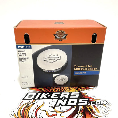 NOS Genuine Harley 2008 Up Diamond Ice LED Fuel Gauge 70900265