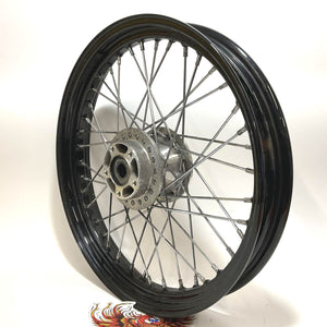Genuine Harley 2018-2021 Street Bob Laced Spoke Front Rim 19X2.5 43300565