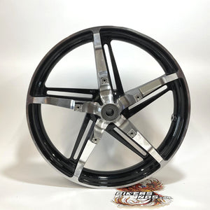 Genuine Harley Touring  BENT 19X3.5 5- Spoke Front Rim Wheel 43300926