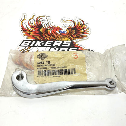 NOS Genuine Harley FXE 1974-1984 FXST 1986-1989 CHROME FOOT SHIFT LEVER 34564-74