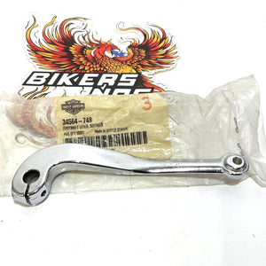NOS Genuine Harley FXE 1974-1984 FXST 1986-1989 CHROME FOOT SHIFT LEVER 34564-74