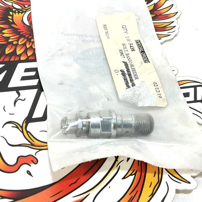 NOS Genuine Harley 2008 Touring Banjo Bolt Bleeder 5438