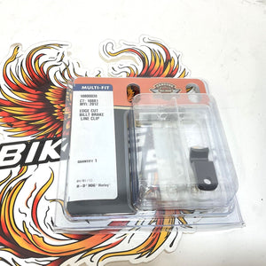 NOS Genuine Harley 2000 Up Dyna Sportster XL Billet Brake Line Clip 10800038