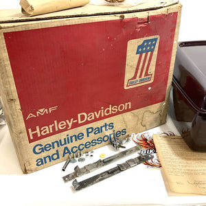 NOS Genuine Harley Shovelhead AMF Black Cherry Tour Pak 53357-78