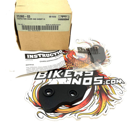 NEW OEM BUELL XB BLAST PRIMARY INSPECTION COVER AND GASKET 25380-03