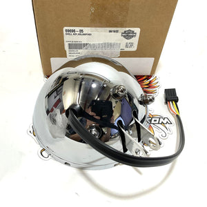 NOS Genuine Harley 2001-2015 Softail HDI Headlamp Shell 69696-05