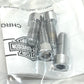 NOS Genuine Harley 2000-2017 Softail Chrome Handlebar Clamp Bolts 94451-05