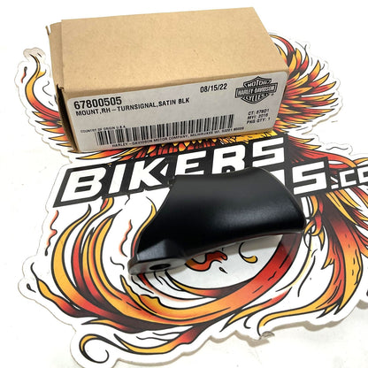 Genuine Harley 2016-2022 XL1200X Satin Black Right Turn Signal Mount 67800505