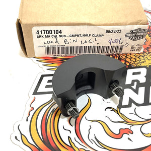NEW Genuine Harley 2014-2022 Sportster XL Black Master Cylinder Clamp 41700104